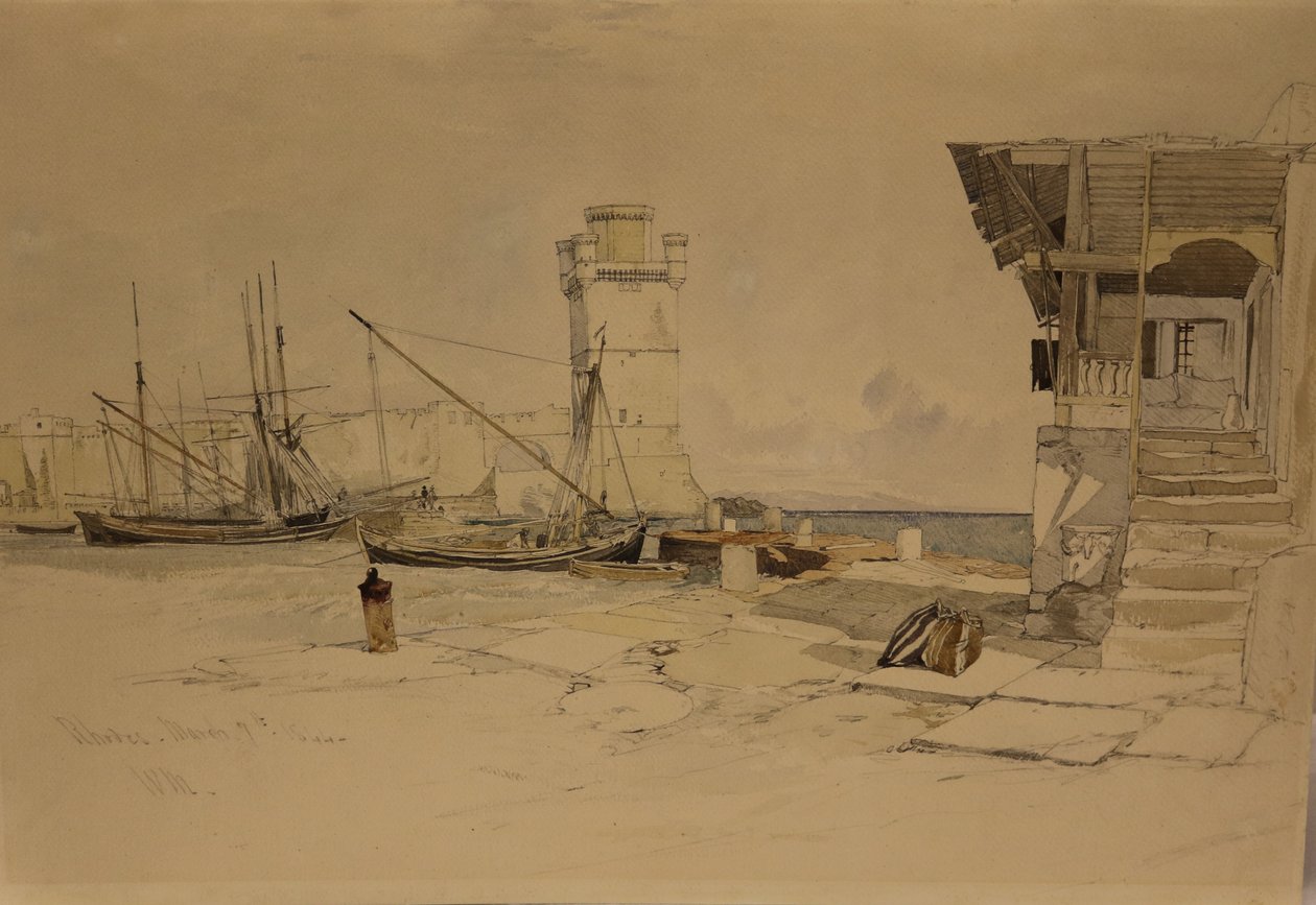 Rhodos av William James Muller