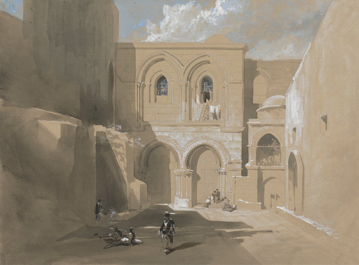 Heliga gravens kyrka av William James Muller