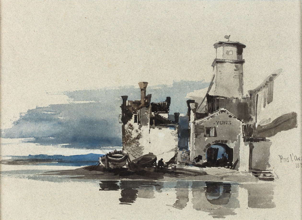 Venedig, nära Arsenalen av William James Muller