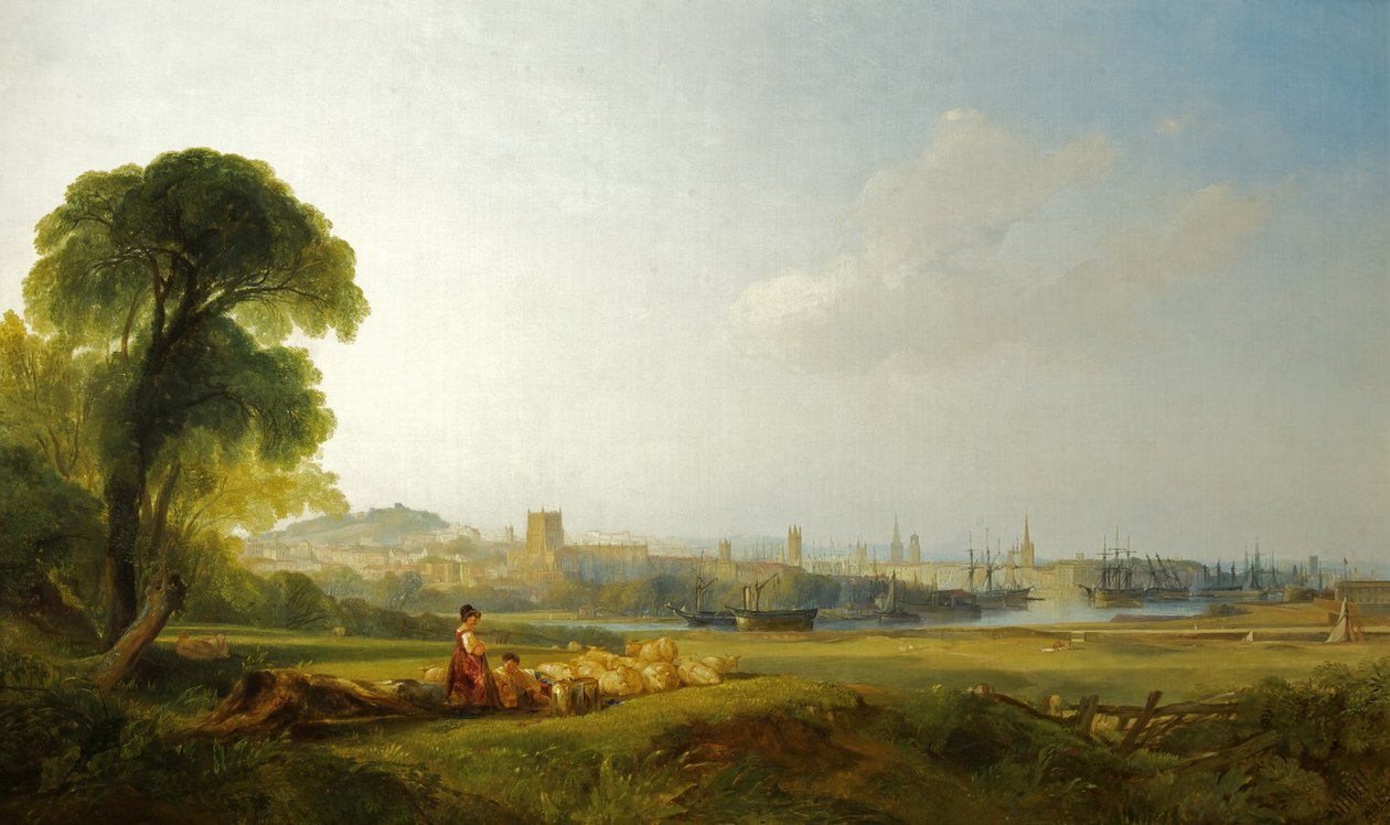Utsikt över Bristol av William James Muller