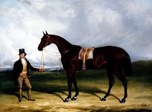 Bay Middleton, vinnare av Derbyt av William Joseph Shayer