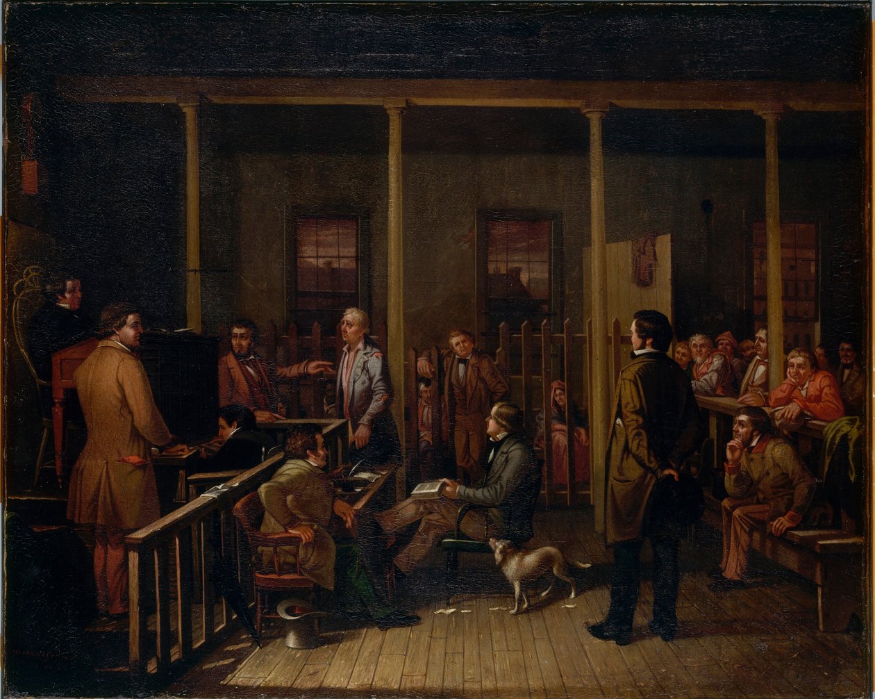 Missouri rättssal av William Josiah Brickey