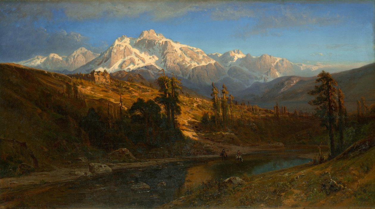 Mono Pass, Sierra Nevada Mountains, Kalifornien av William Keith