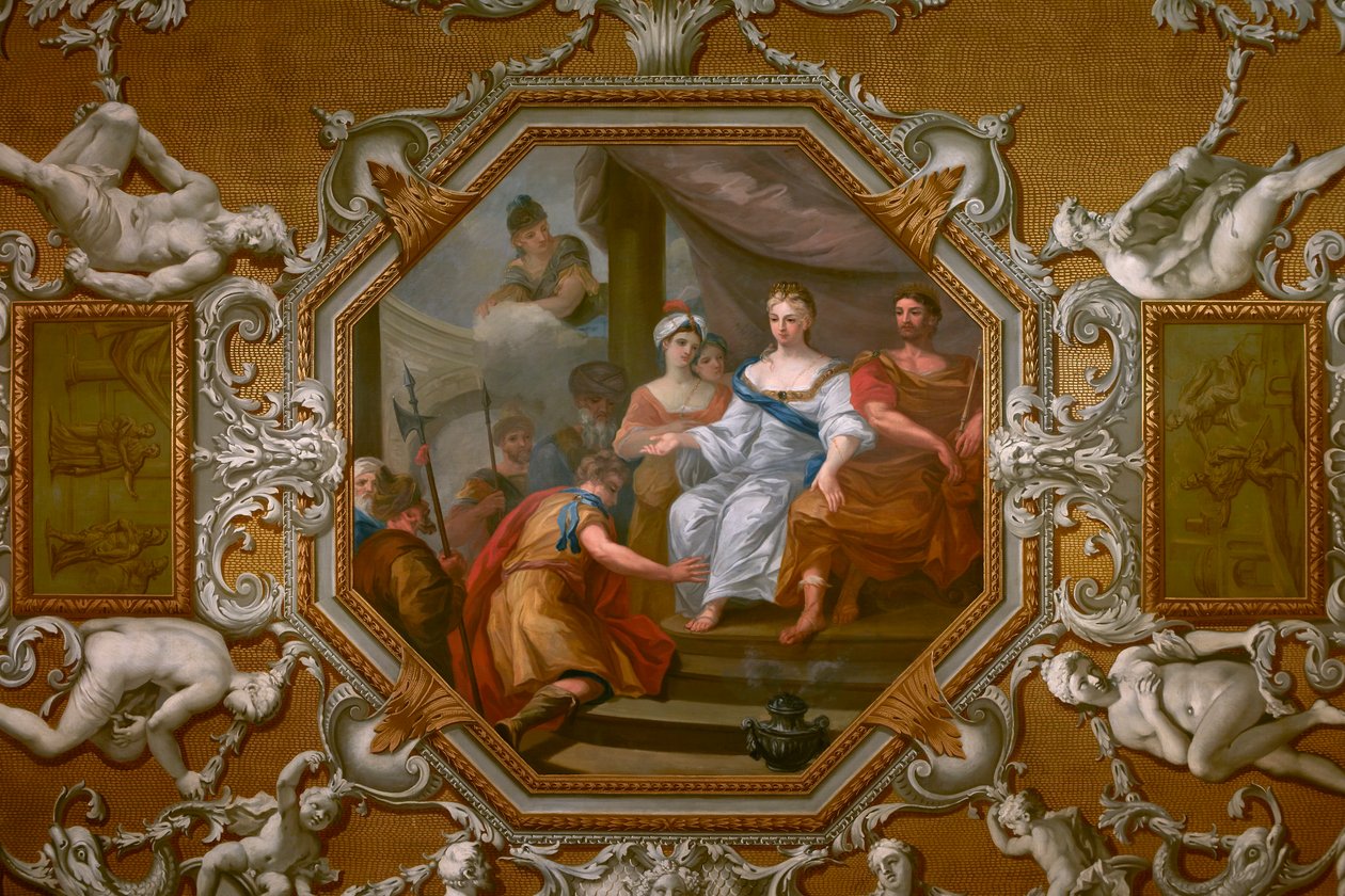 Kungens galleri tak av William Kent
