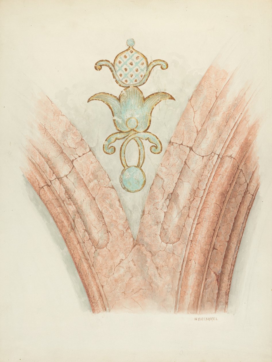 Takdekoration, ca. 1941. av William Kieckhofel