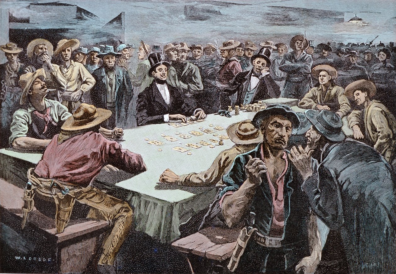 Faro-spelarna av William L. Dodge