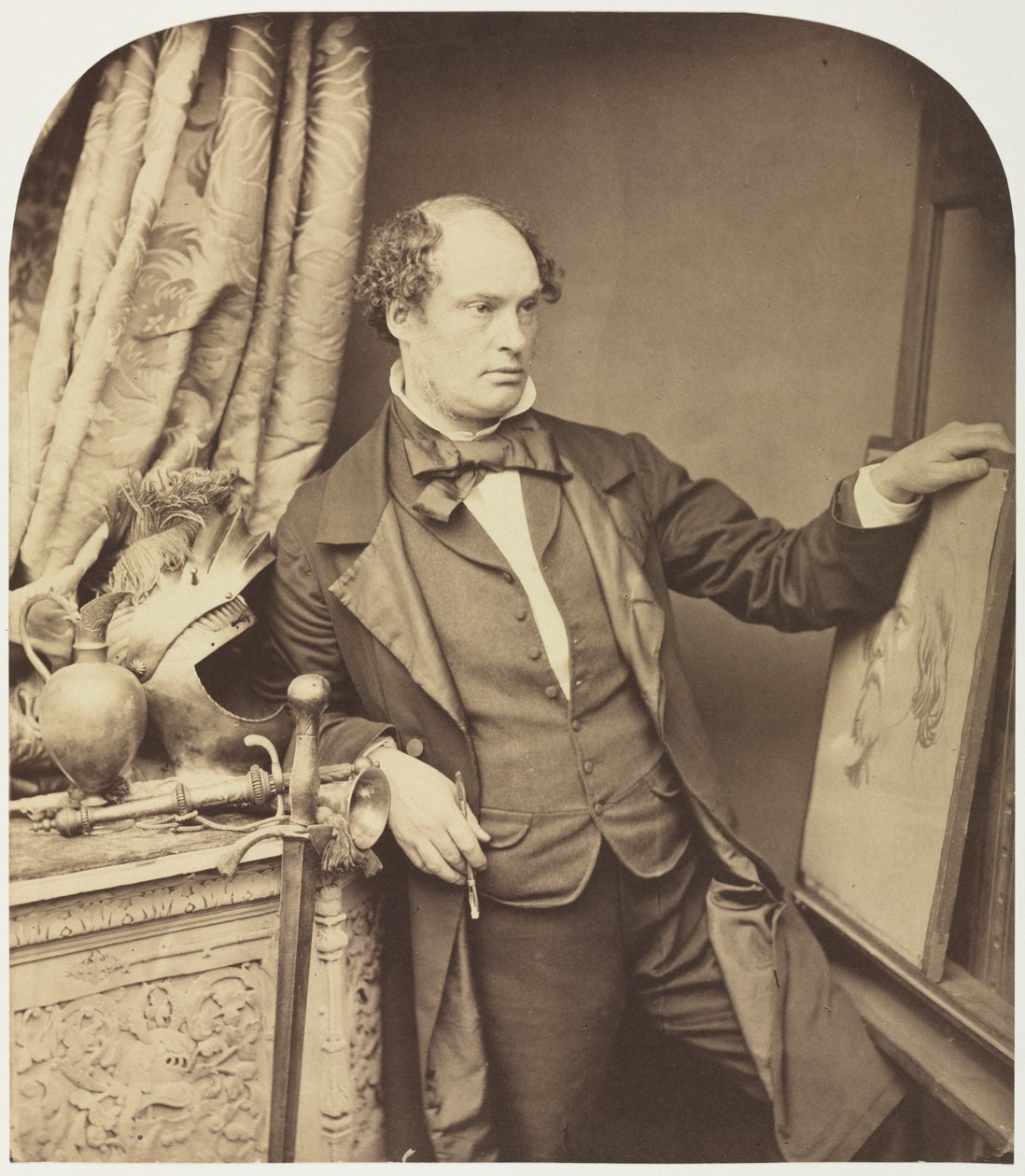 Daniel Maclise (1806-1870) av William Lake Price