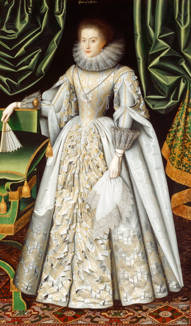 Diana Cecil (olja på duk) av William Larkin