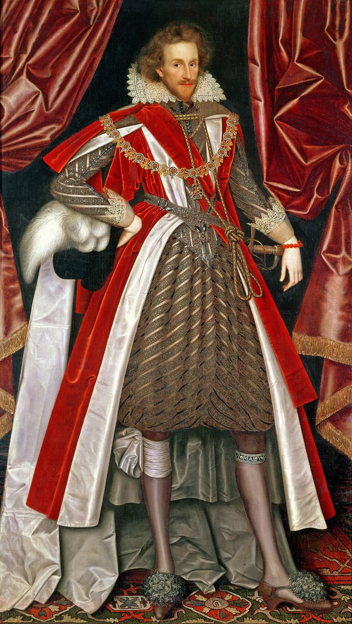 Philip Herbert, fjärde jarlen av Pembroke, omkring 1615 av William Larkin