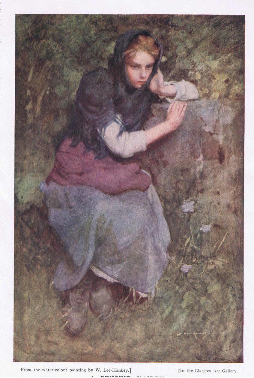 A Pensive Maid, från 