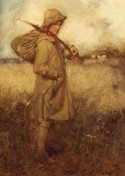 Man som bär sina ägodelar av William Lee Hankey
