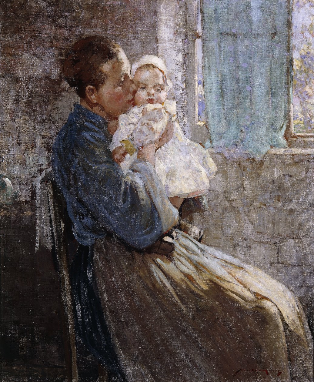 Mamma och barn av William Lee Hankey
