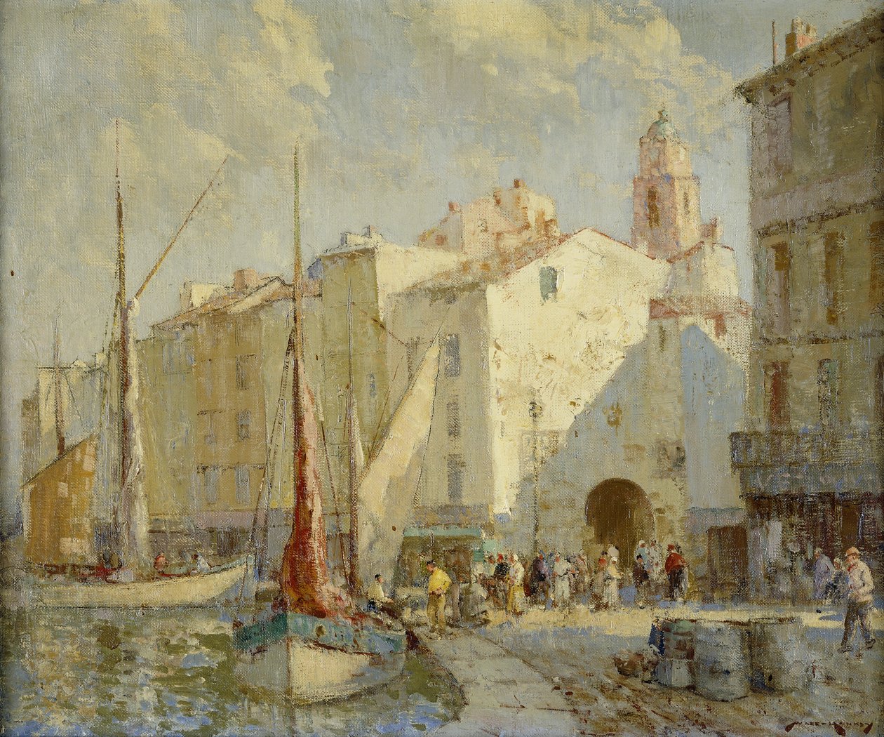 St. Tropez av William Lee Hankey