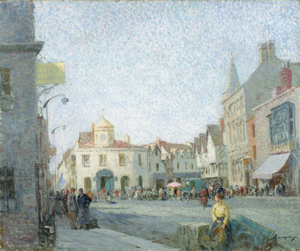 Stratford Upon Avon (olja på duk) av William Lee Hankey