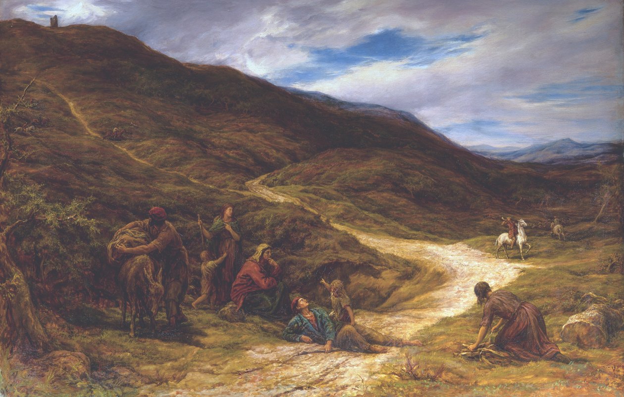 Över heden "The Horn, the Horn, the Lusty, Lusty Horn" av William Linnell
