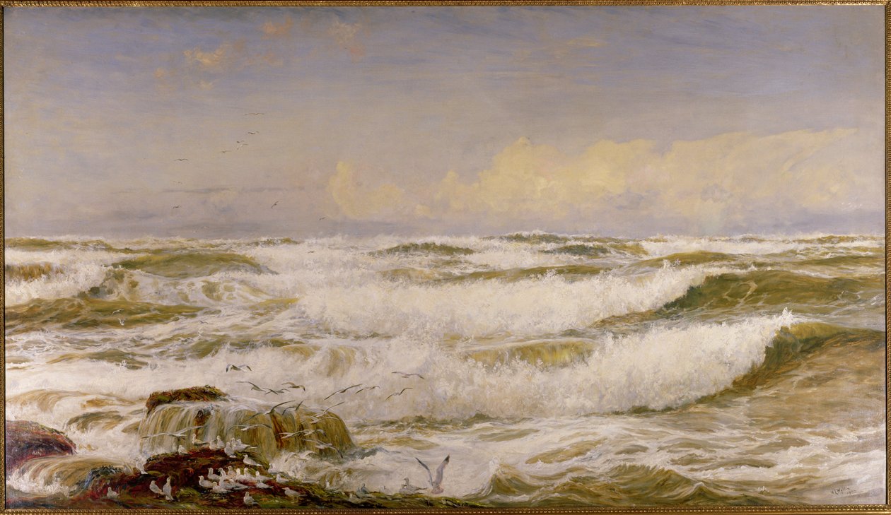 En hel storm av vind av William Lionel Wyllie