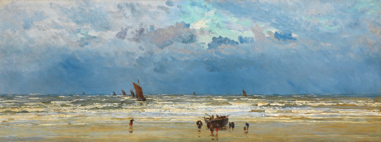 Hemma igen, ca 1880 av William Lionel Wyllie