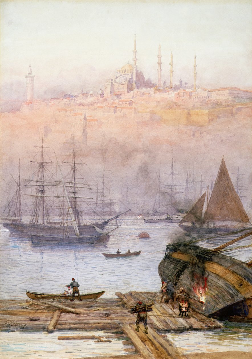 Gyllene hornet, 1896 av William Lionel Wyllie