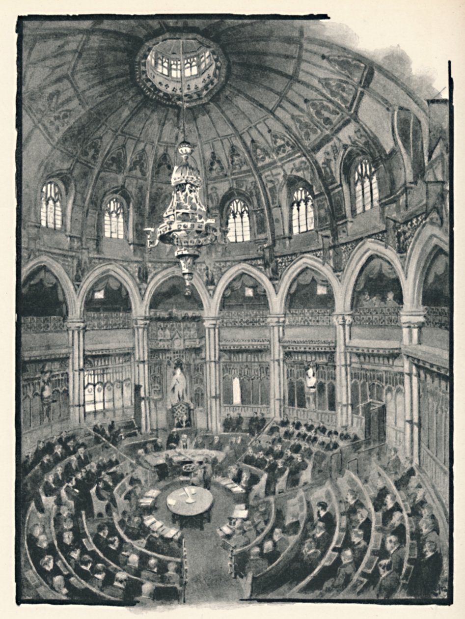 The Guildhall - Rådskammaren, 1891 av William Luker
