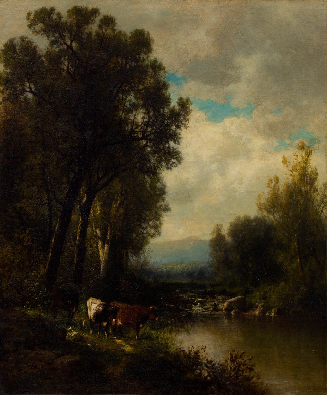 Boskap på floden av William M. Hart