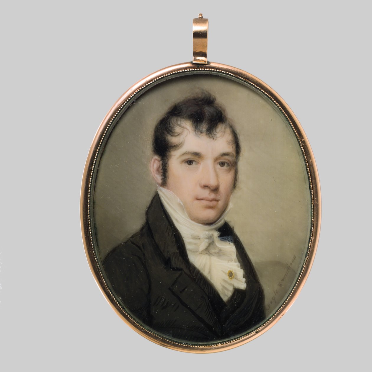Porträtt av en gentleman, 1810. av William M. S. Doyle