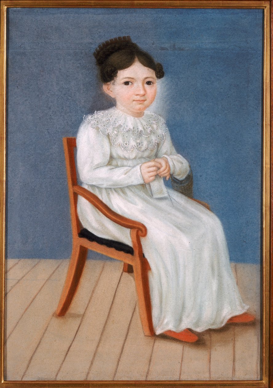 Porträtt av en liten flicka av William M. S. Doyle