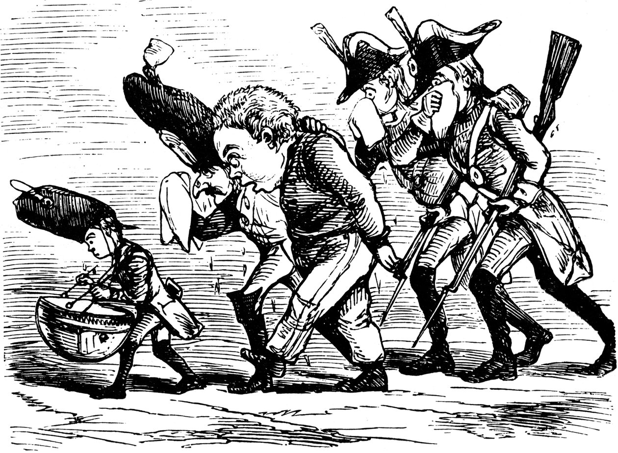 Illustration från boken The Rose and The Ring, av William Thackeray, 1855. av William Makepeace Thackeray
