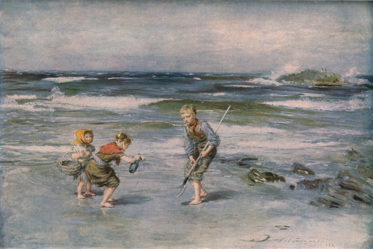 Ett meddelande från havet, 1883, c1930. av William McTaggart