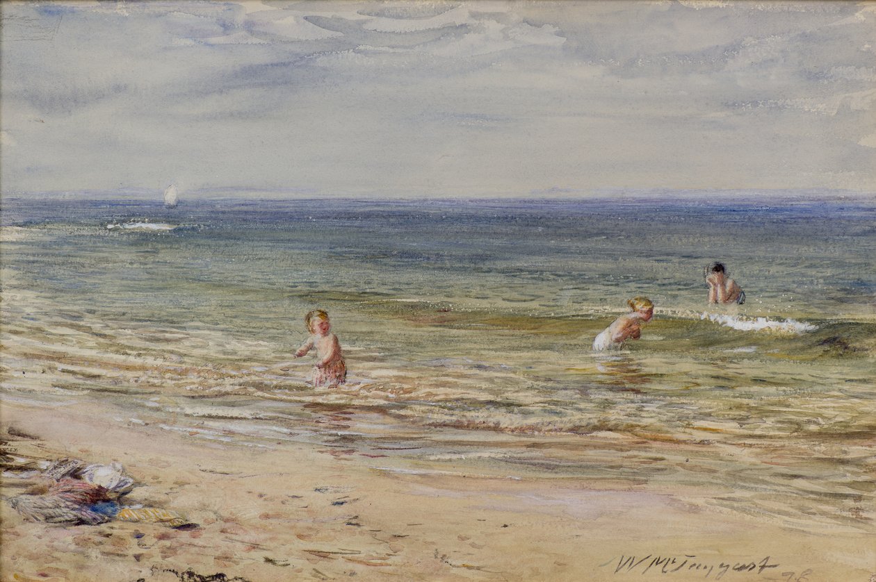 Flickabadare av William McTaggart