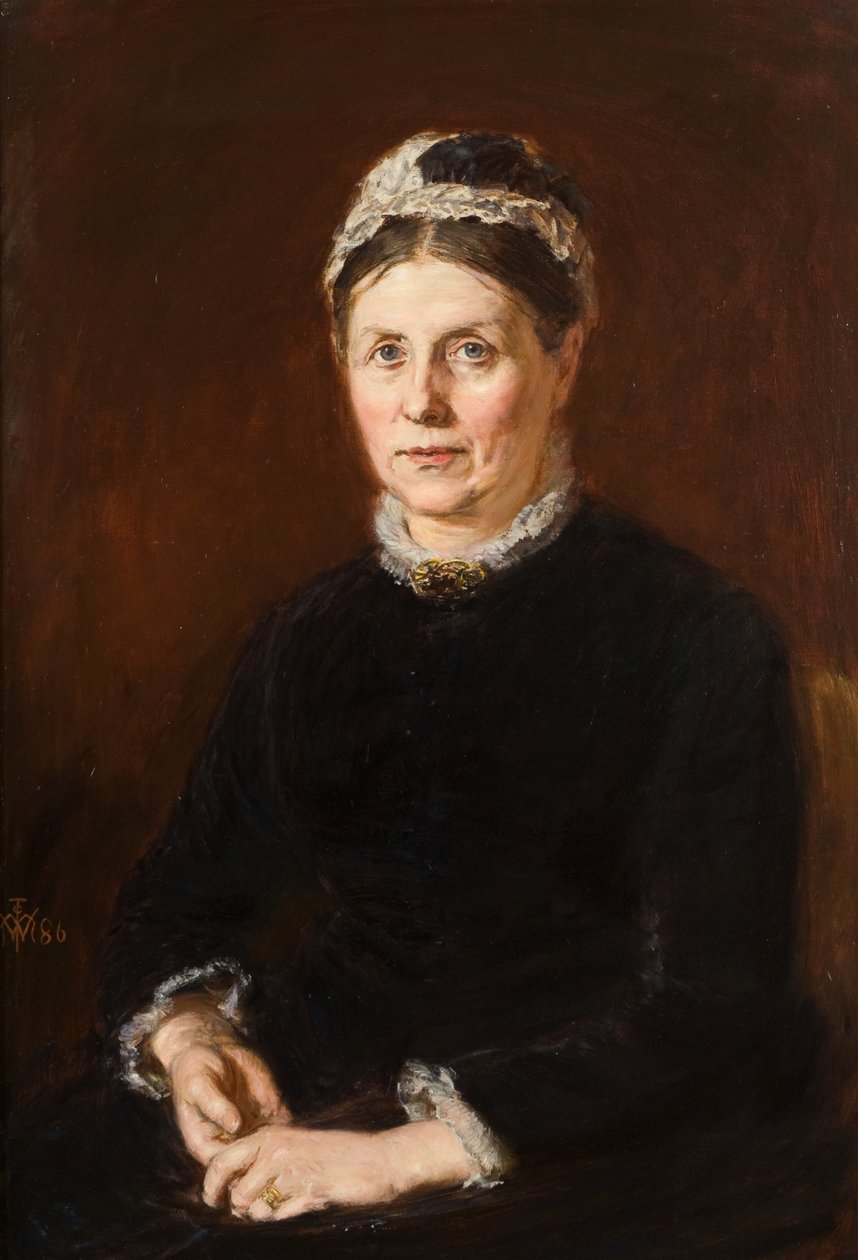 Mrs (James Guthrie) Orchar, Catherine Nicoll (1820-1916) av William McTaggart