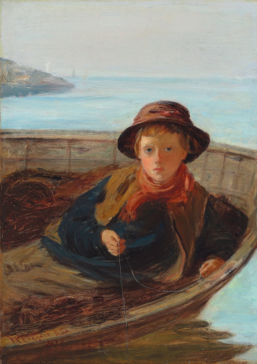 Fiskarpojken, 1870 av William McTaggart