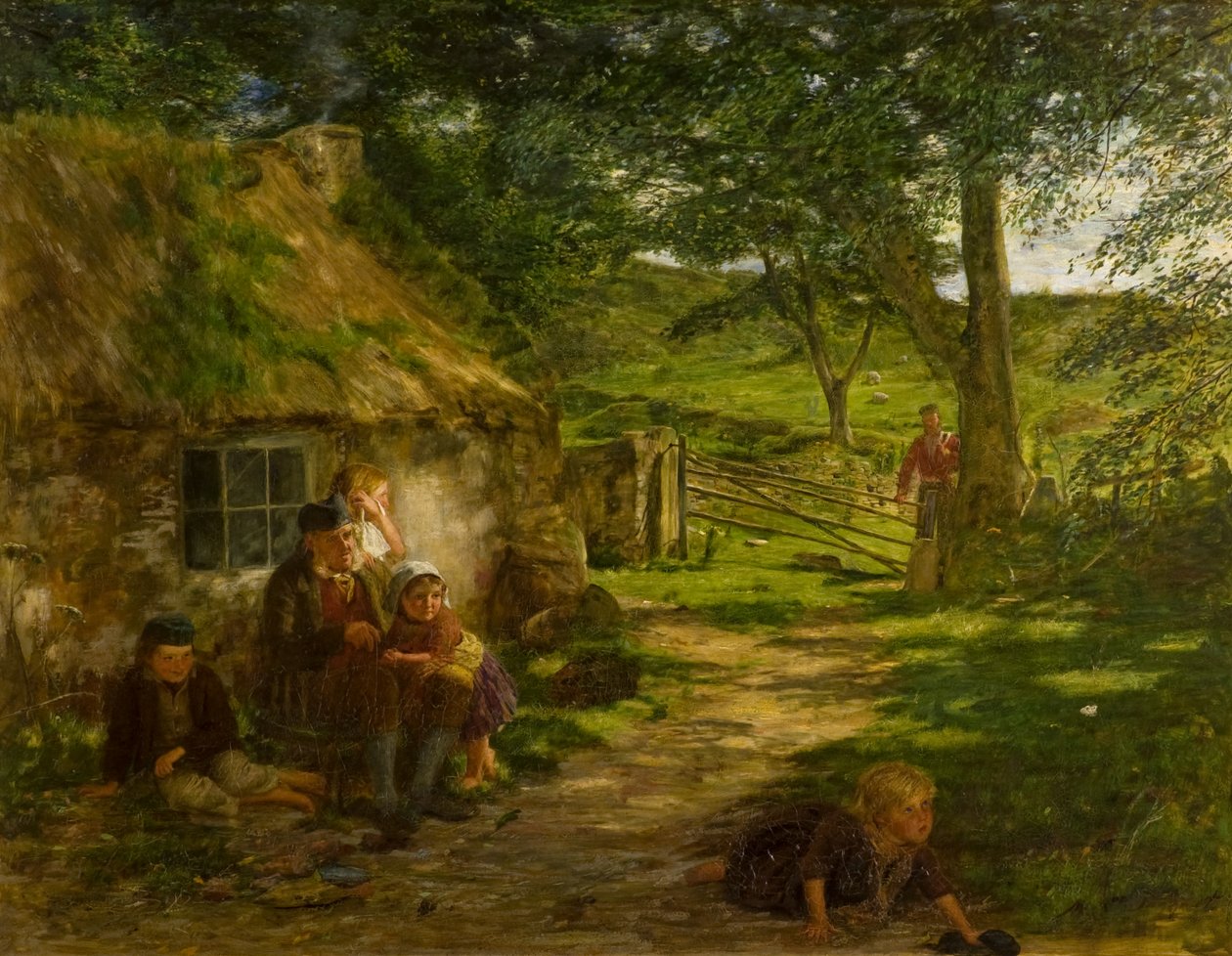 Den gamla vägen av William McTaggart