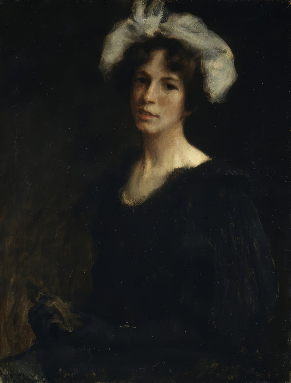 Bessie Potter av William Merritt Chase