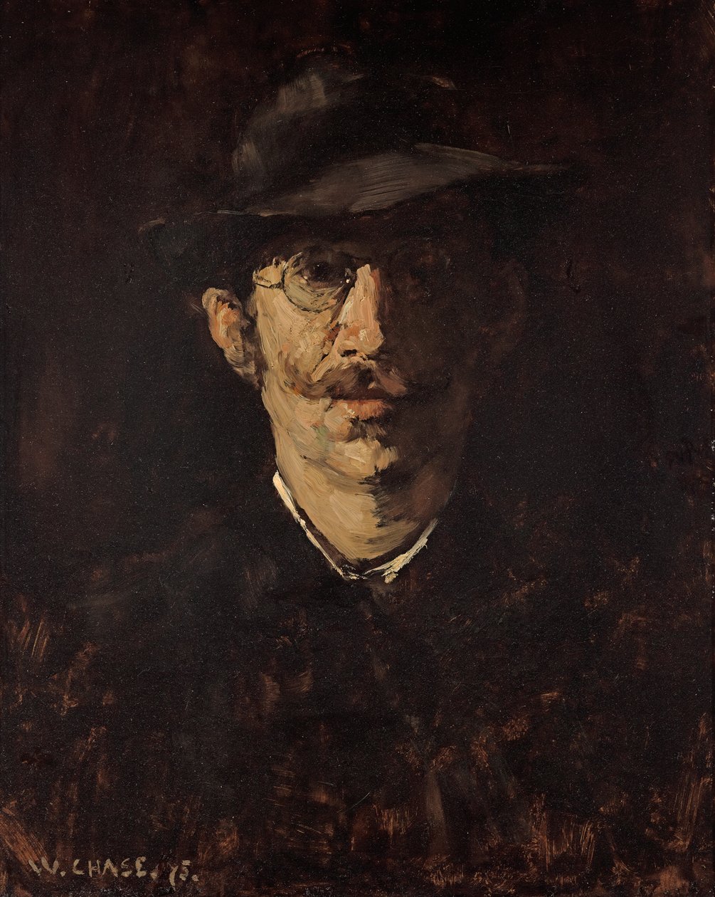 Porträtt av Hugo av William Merritt Chase