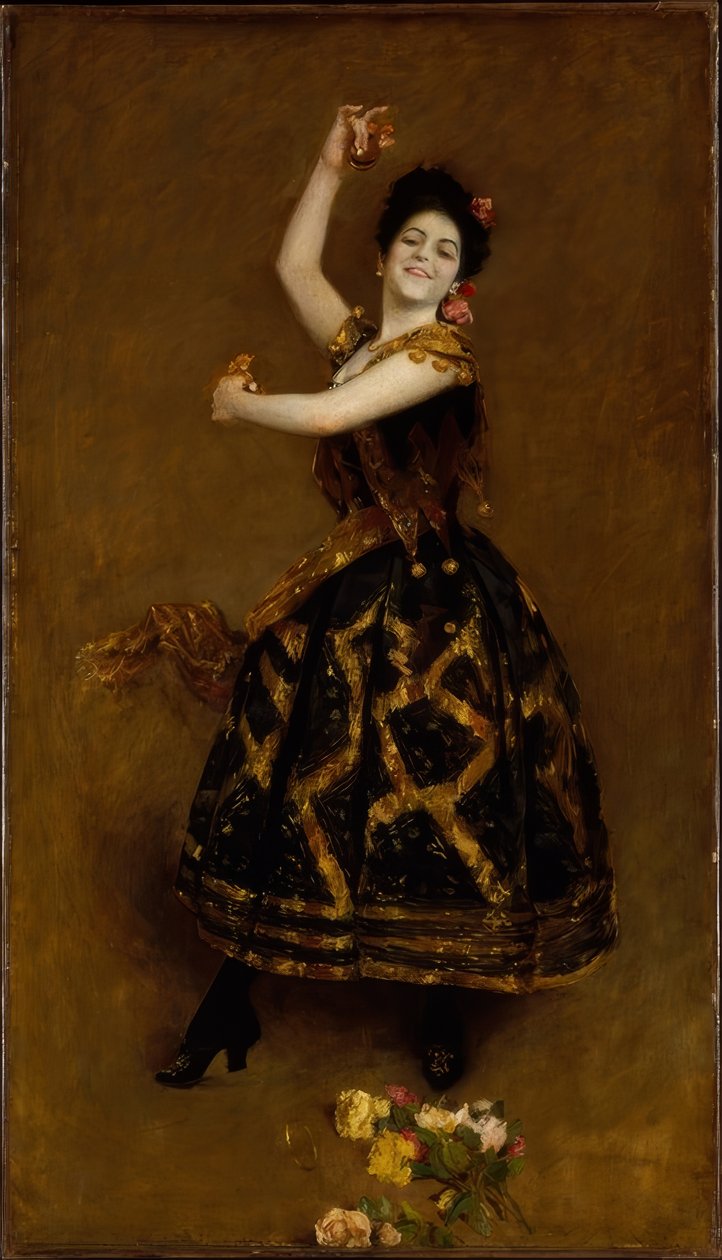 Carmencita av William Merritt Chase