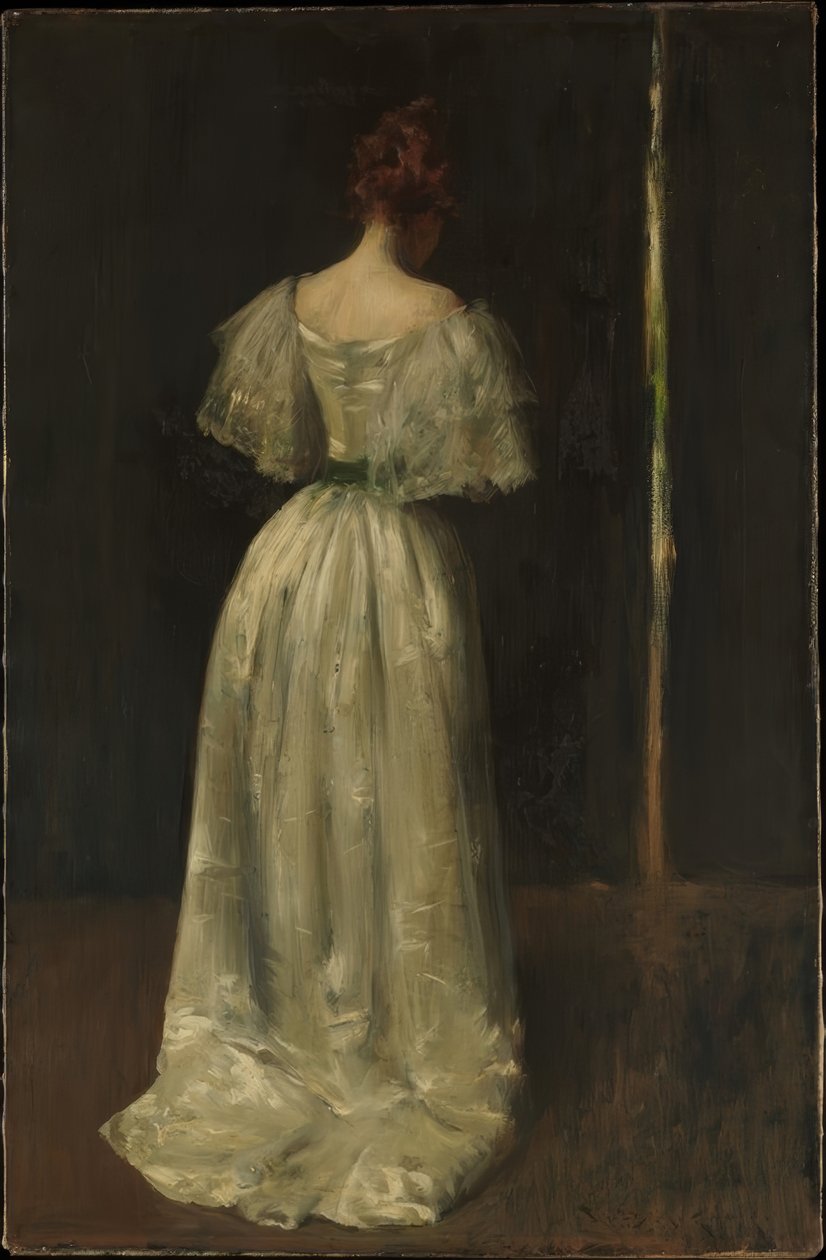 1600-talsdam av William Merritt Chase