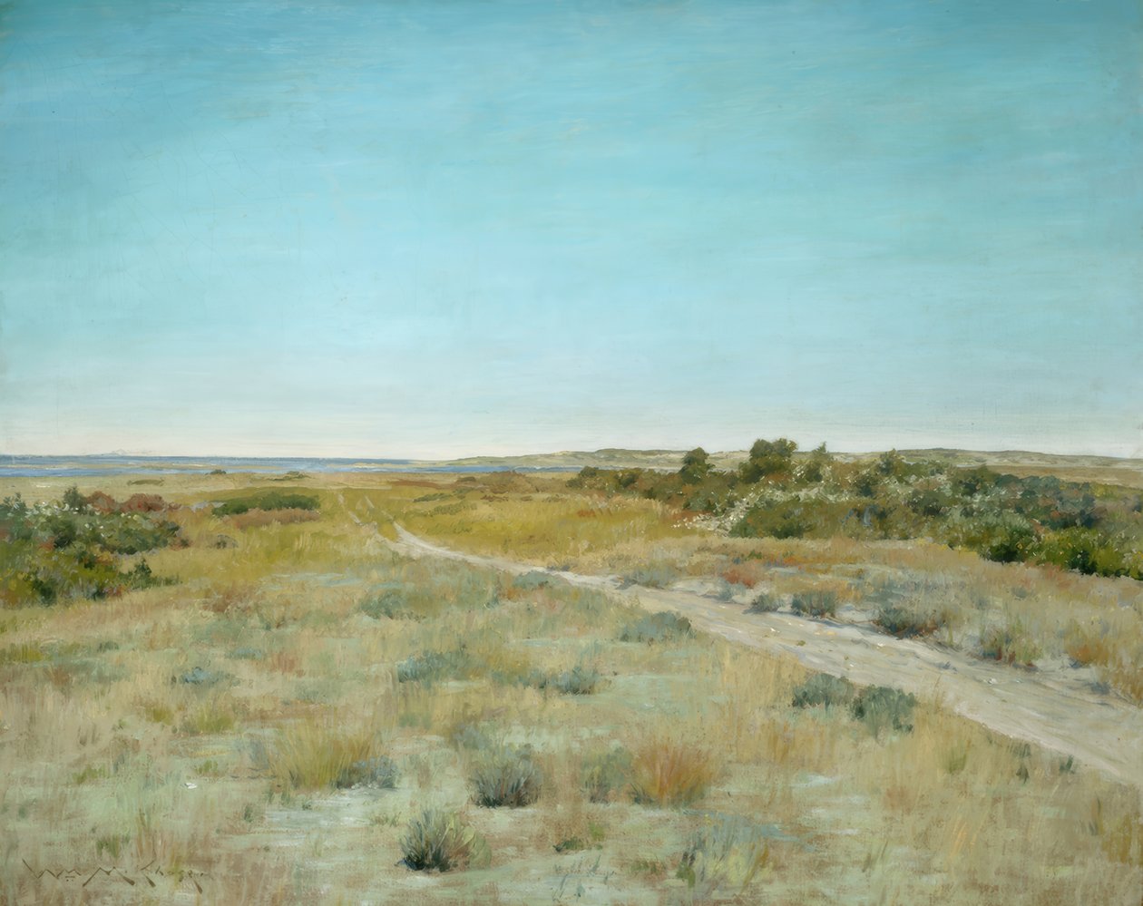 Höstens första touch av William Merritt Chase