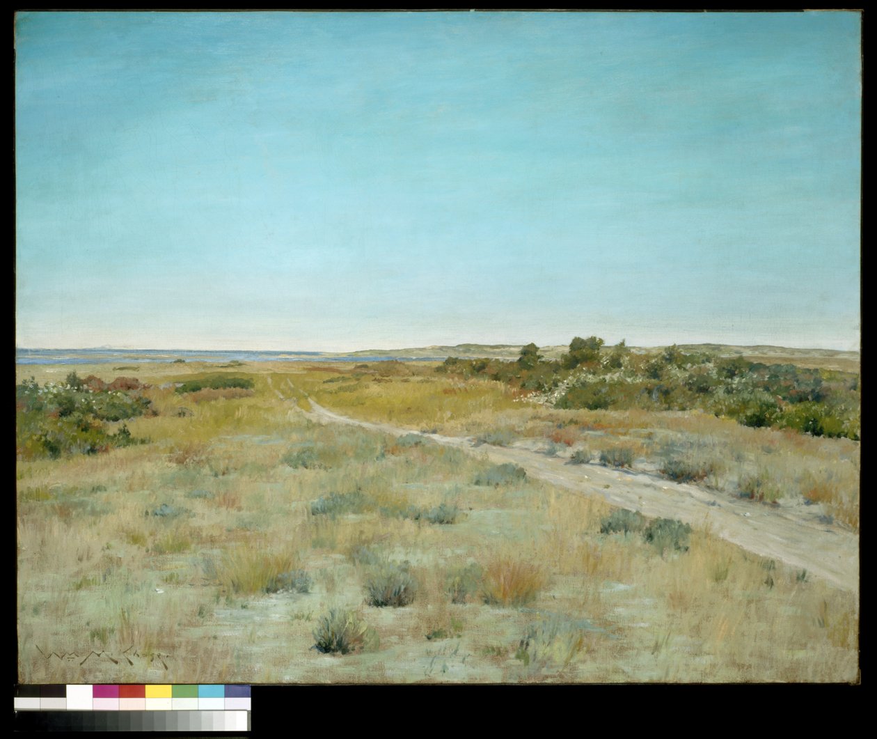 First Touch Of Autumn (olja på duk) av William Merritt Chase
