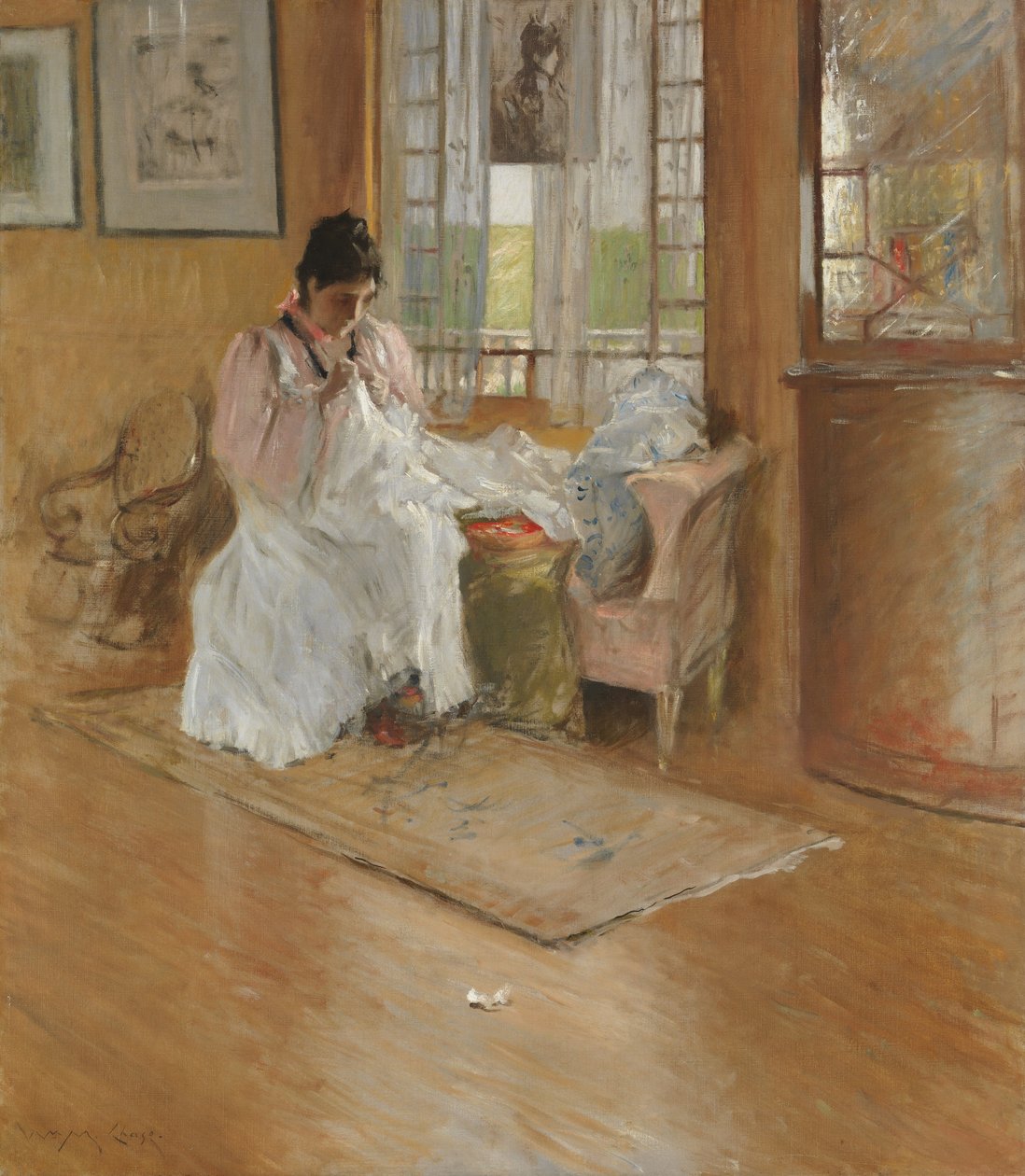 For the Little One, c.1896 (olja på duk) av William Merritt Chase