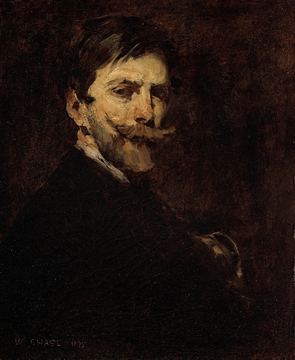 Tyska: Självporträtt av William Merritt Chase