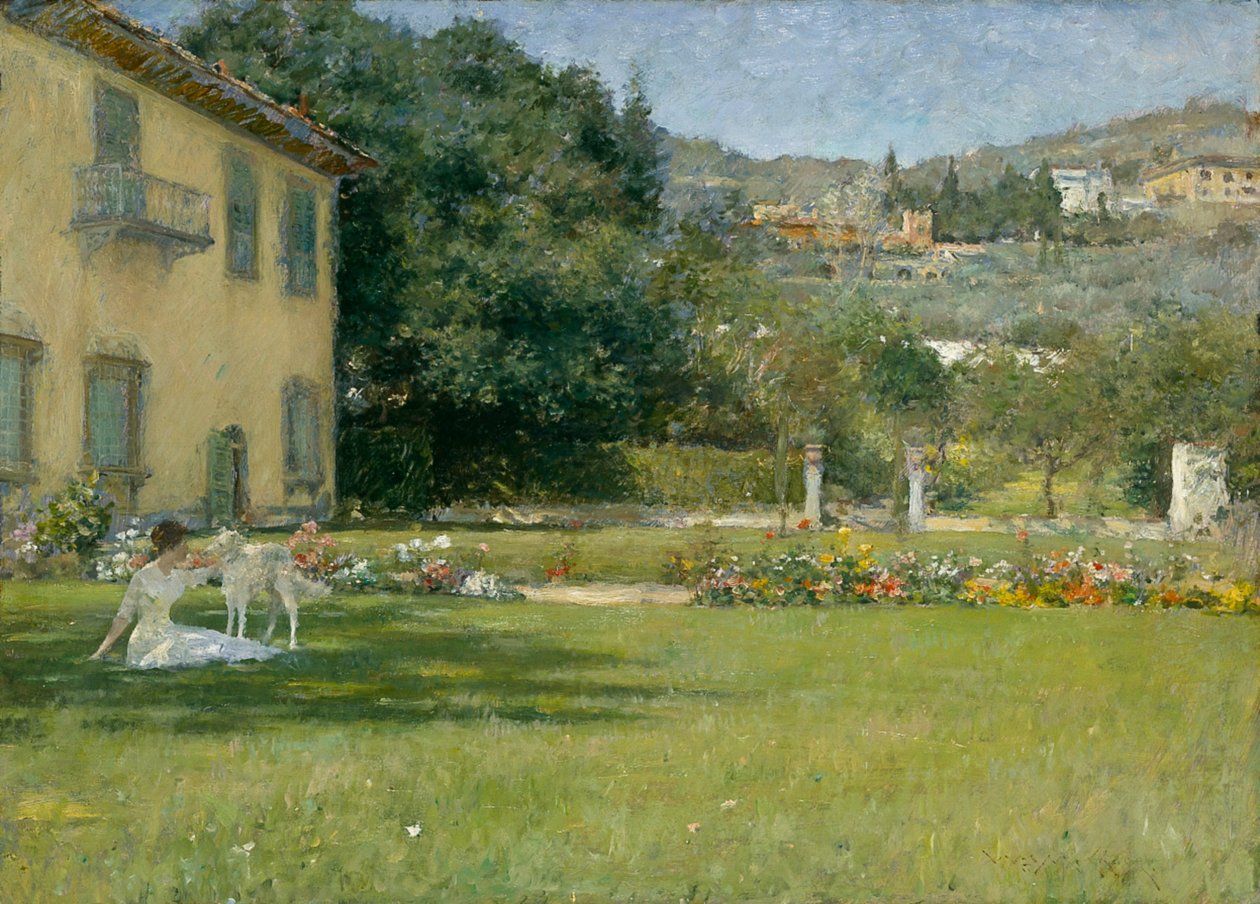 Goda vänner av William Merritt Chase