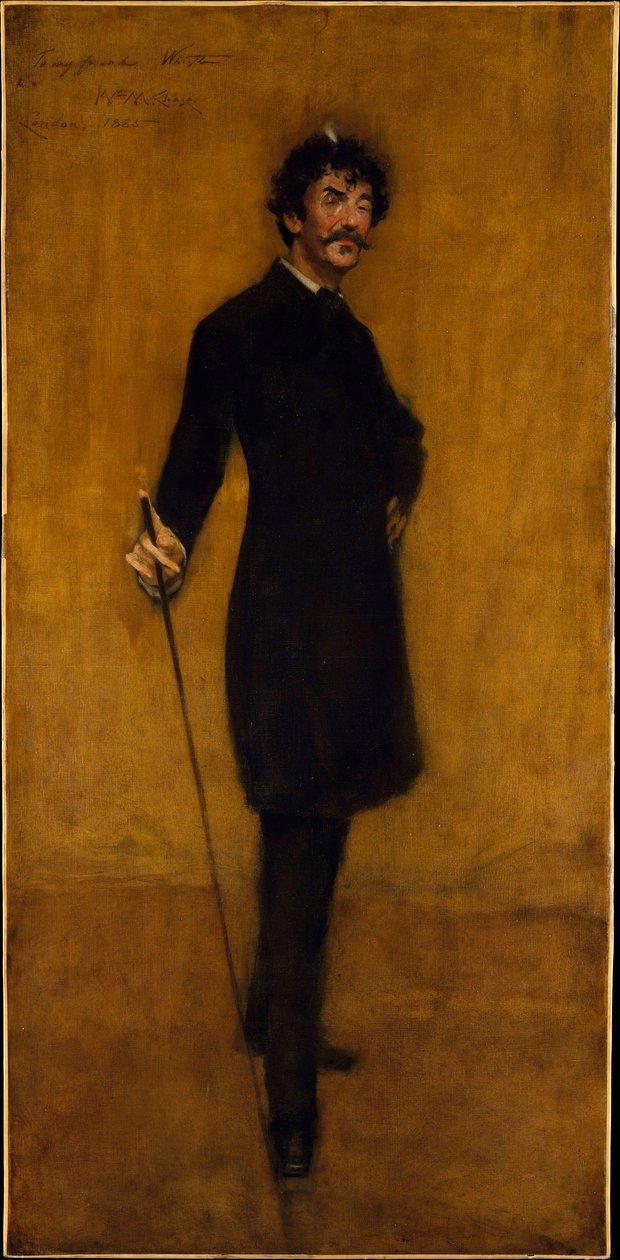 James Abbott McNeill Whistler av William Merritt Chase