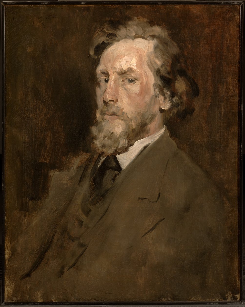 Porträtt av en man av William Merritt Chase