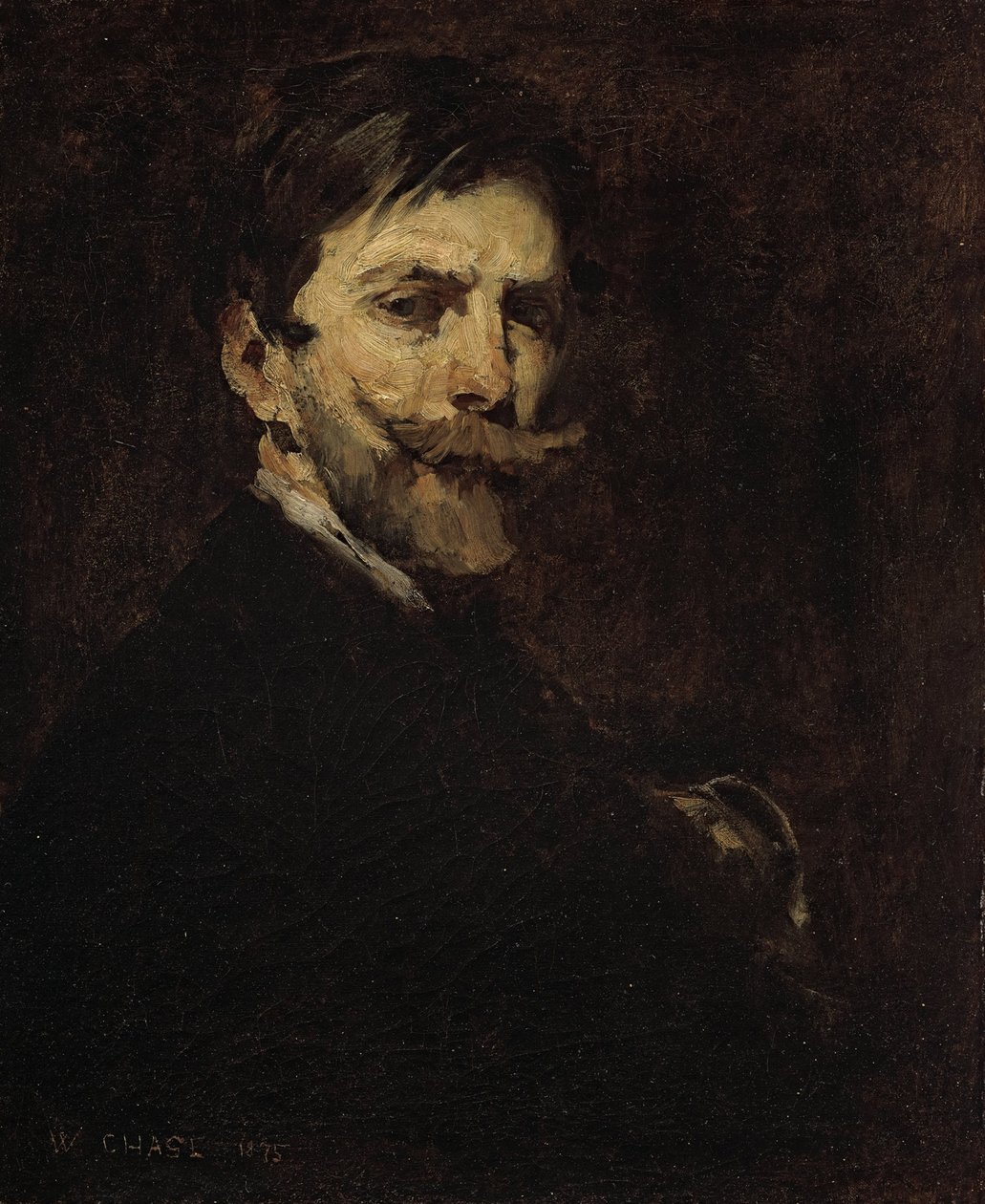 självporträtt av William Merritt Chase