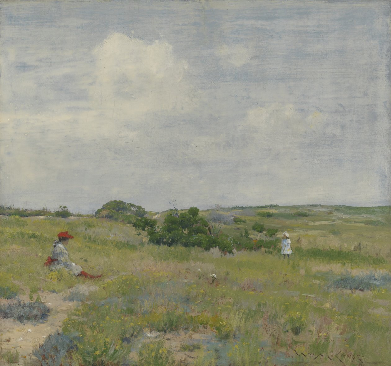 Shinnecock Hills, ca 1895 av William Merritt Chase