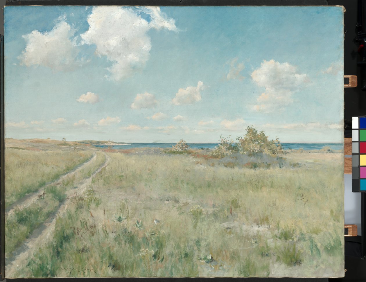 Den gamla vägen till havet, c.1893 av William Merritt Chase