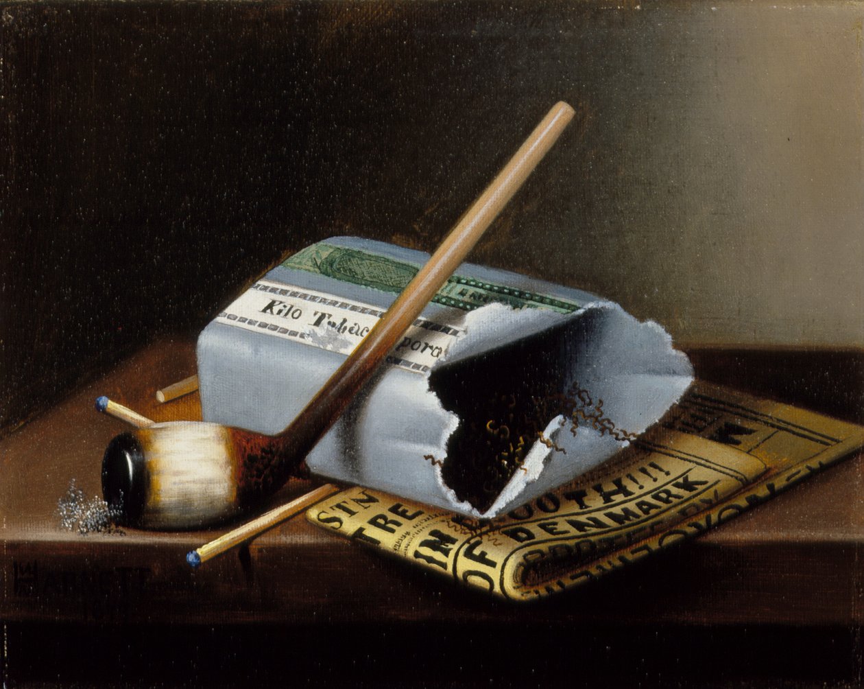 Ack, stackars Yorick av William Michael Harnett