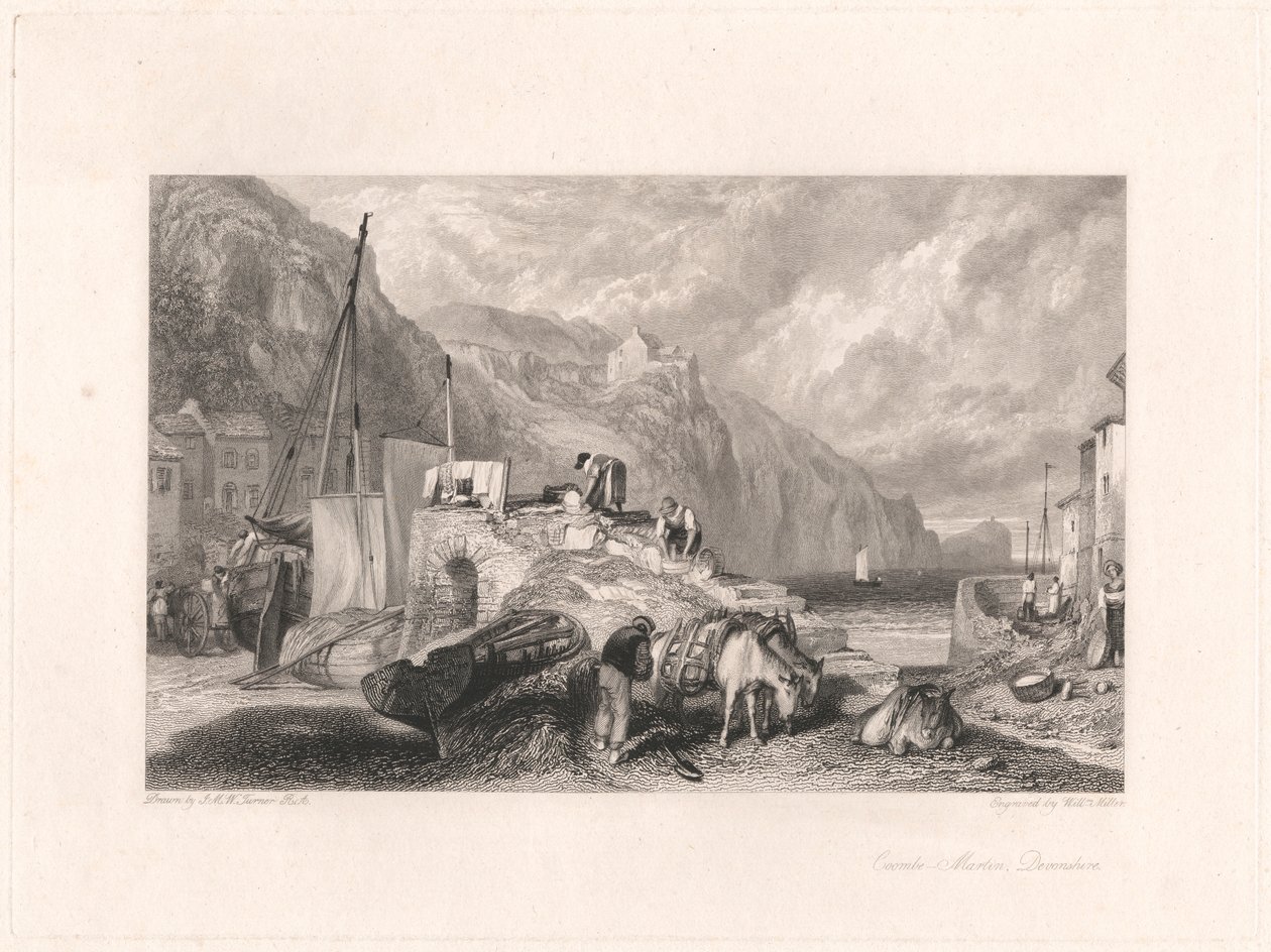 Combe-Martin, Devonshire av William Miller