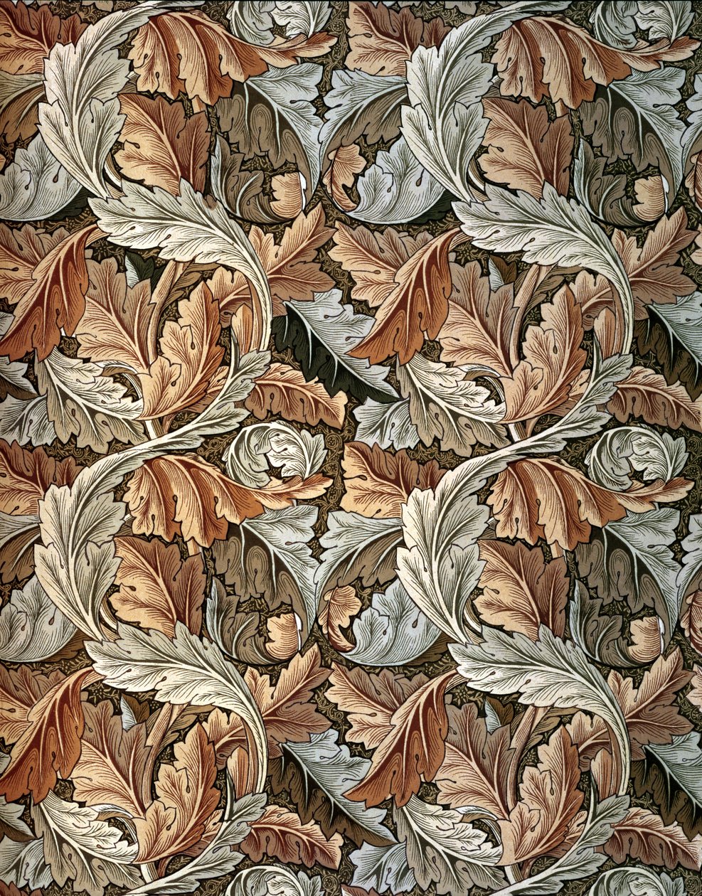 Tapet Acanthus, designad av William Morris (1834-96) av William Morris