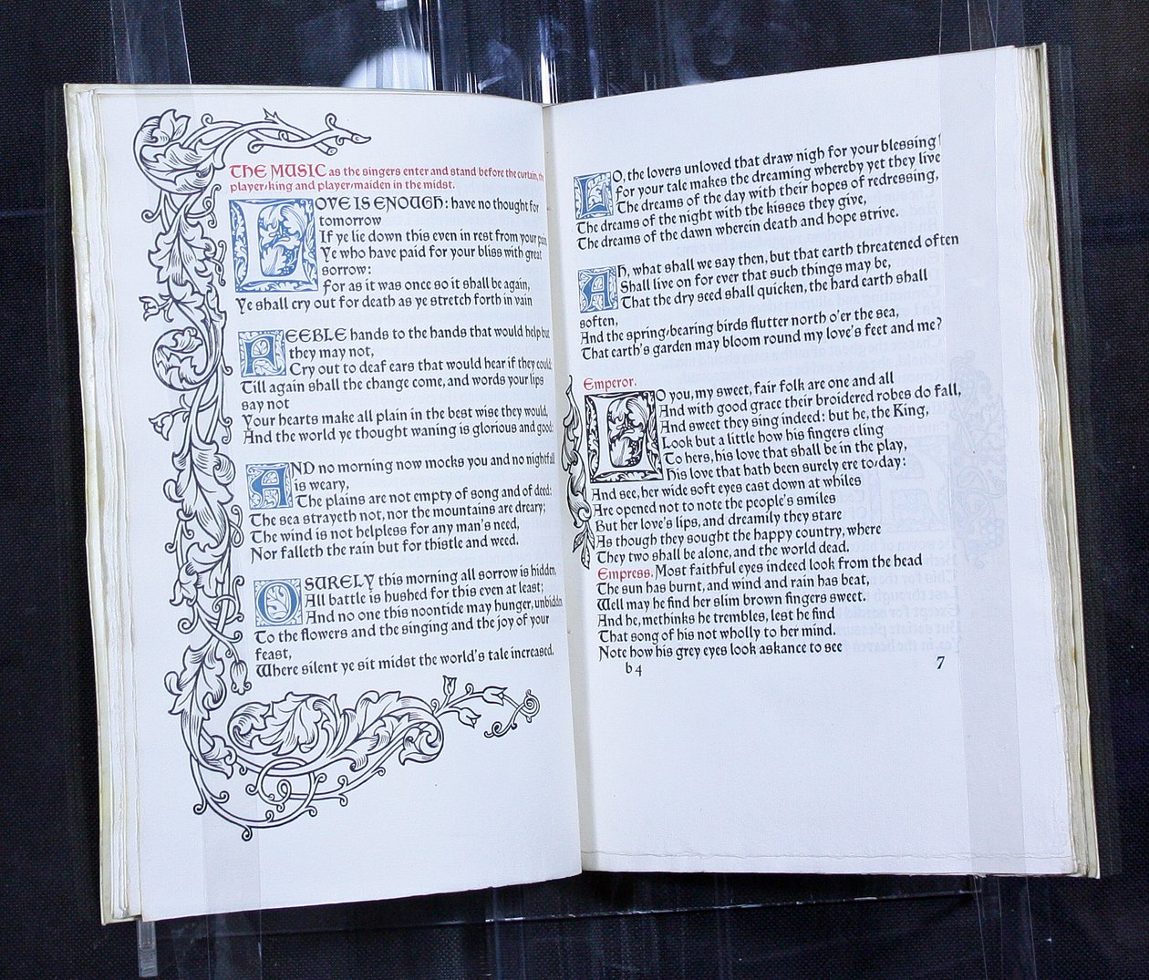 Love is Enough, publicerad av Kelmscott Press av William Morris
